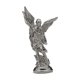 thumbnail image 2 of Figura de ángel San Miguel de metal, escultura religiosa coleccionable de ángel de batalla Plata, 2 of 9