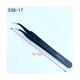 thumbnail image 5 of Juego de pinzas antiestáticas combinadas, bolsa de tela, juego de 9 piezas planas, 5 of 6