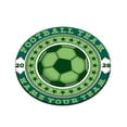 thumbnail image 2 of Football Field Rug for Entryway Living Room Dorm Bedroom Home Decor Non Slip Doormat, 2 of 6