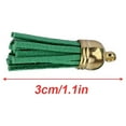 thumbnail image 3 of 10 Pieces Tassels Decorations Accessory Finding Supplies Craft Accessories Jewelry Making Props Tassel for DIY Green, 3 of 7