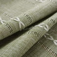 thumbnail image 2 of XINQIHANG Farmhouse Table Runner Rustic Style 13\u201c x 108\u201d, Braided Striped Linen Fall Table Runner 108 Inches Long with Tassels for Dining Room Kitchen Reading Dresser Décor,Green, 2 of 7