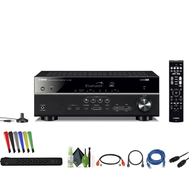 Receptor AV Yamaha RX-V385 Bluetooth 4K de 5.1 canales