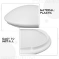 thumbnail image 6 of HERFIER Ceiling Light Cover Ceiling Fixture Shade Decorative Light Shade Light Lampshade Exposed Light Shade 10.61x10.61x3.54in, 6 of 8