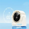 thumbnail image 3 of Table Fans Quiet Wall Mounted Desk Fan Digital Display Rechargeable USB Fan Long Lasting Power Portable Fan For Home Kitchen Travel Camping, 3 of 8