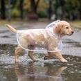 thumbnail image 6 of Neoargh Clear Waterproof Raincoat, Light‑Weight Rain Protection Jacket for Multi‑Size Pets Outdoor Walk, 6 of 6