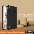 thumbnail image 2 of IMAK For ZTE nubia Z60S Pro 5G Case TPU Phone Cover Airbag Shockproof Protection - Black, 2 of 5