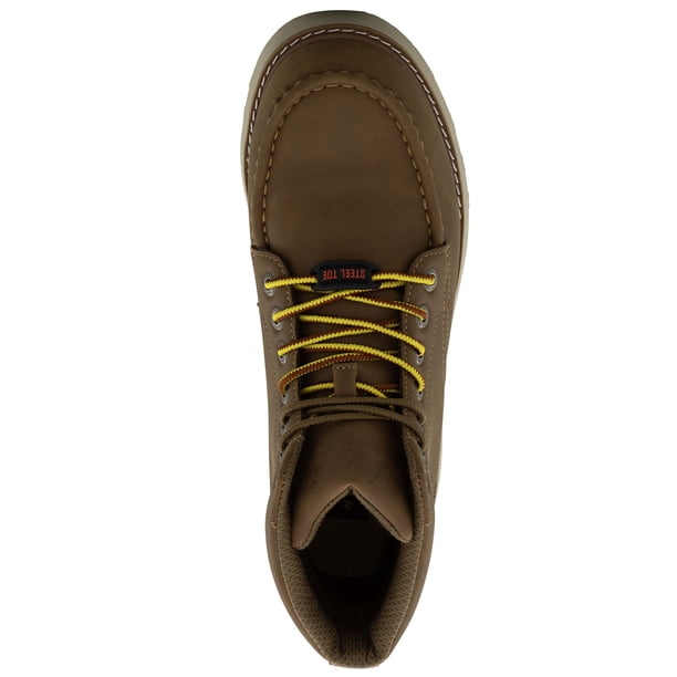Lugz Men 8.5 Wide Monterey ST Steel Toe Work Boots Dark Cashew WORKWEAR Lugz Work Men main image 3