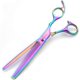 thumbnail image 1 of Tijeras de peluquería de 1 pieza, tijeras de peluquería, tijeras de peluquería, tijeras de peluquería profesionales en colores, para principiantes, estudiantes, mujeres, hombres (estilo 2), 1 of 5