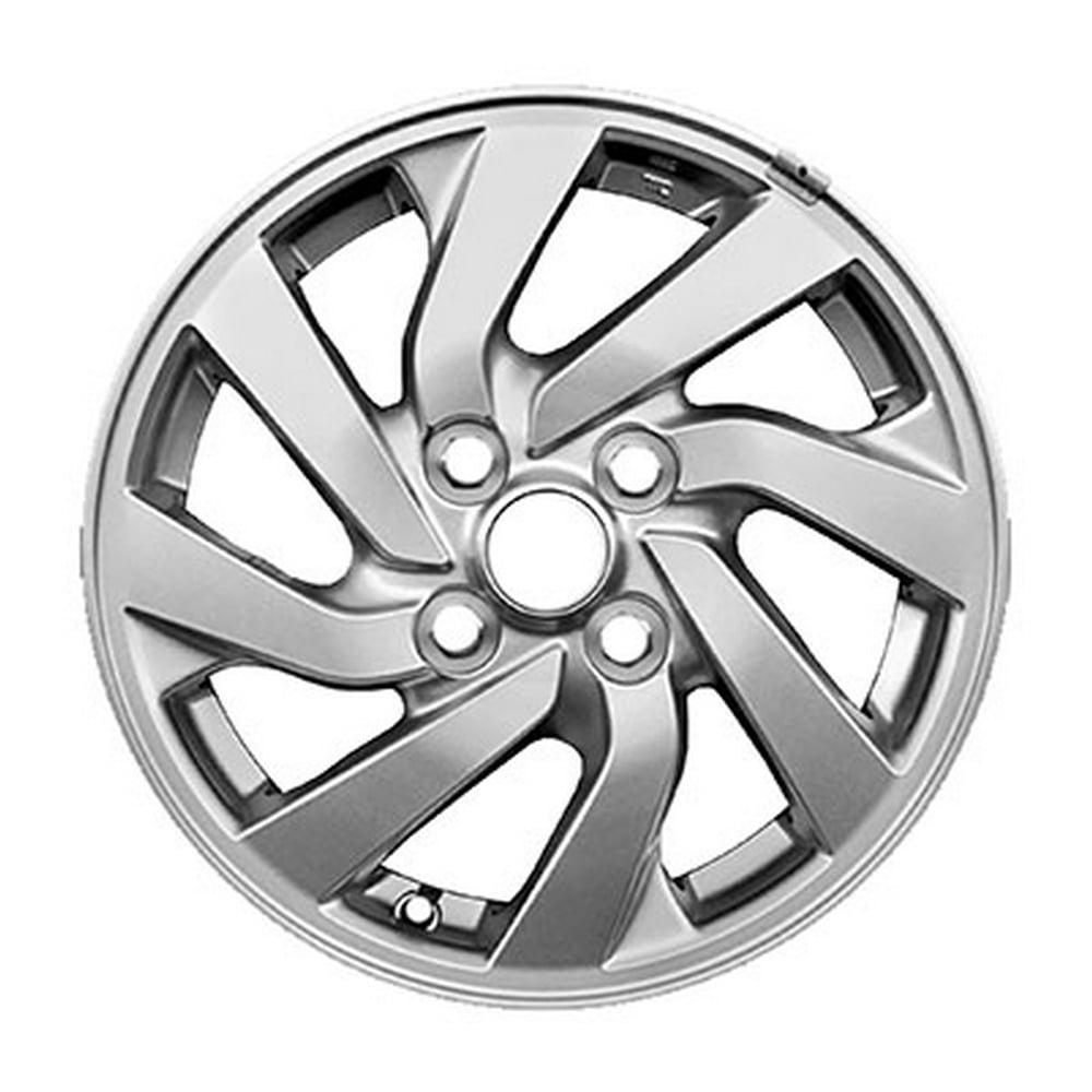 Wheel for 2017 2018 Mitsubishi Mirage 14x4.5 Silver Refinished 14 Inch
