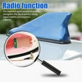 thumbnail image 4 of DAMAI Car Shark Fin Antenna Cover, Roof Aerial Base AM/FM Radio Signal for Car SUV Truck,Car Aerials Shark Fin Antenna Cover Roof Antenna Aerial Base Car Accessorie,White, 4 of 9