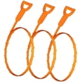 thumbnail image 1 of Hair Drain Clog Remover Drain and Snake Cleaning Tool (3pcs 20inch), 1 of 5