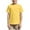 Yellow, variant on Jalioing Kid's Basic Tee with Pocket Loose Short Sleeve Crew Neck Plain Tee Shirt Summer Casual Tops 5-13 Years