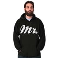 thumbnail image 5 of Mr Husband To Be Newlywed Groom Hoodie Hooded Sweatshirt Men Brisco Brands S, 5 of 6