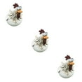 thumbnail image 2 of Baohd 1/2/3/5 Garden Ornament Durable Resin Craft To Complement Outdoor Strong Chicken A 3PCS, 2 of 6