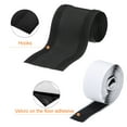 thumbnail image 3 of Uxcell Floor Cord Cover 3.28 Ft x 2.76" Grip Cable Management with Adhesive Backing Nylon Polyester Blend Black 1Pcs, 3 of 5