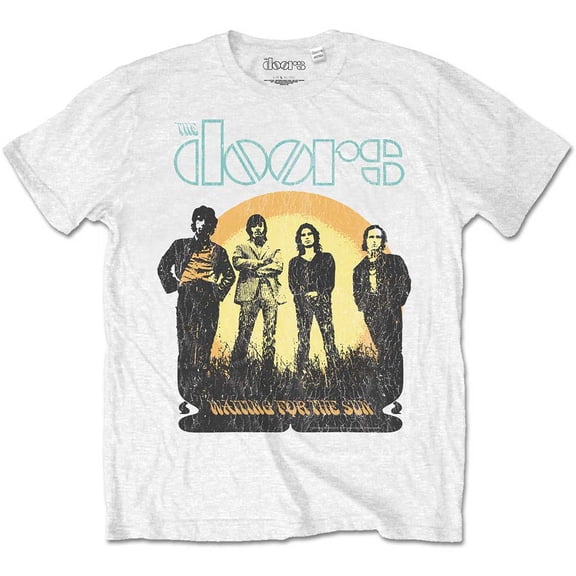 The Doors Unisex T-Shirt Waiting for the Sun (Small)
