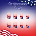 thumbnail image 6 of Kokovifyves 4th Of July Patriotic Press On Nails 24Pcs Classic Flag Style Short Fake Nails Holiday Party Nail Decor, 6 of 9