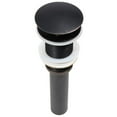 thumbnail image 3 of Novatto PUD-ORB Solid Brass Bathroom Vessel Sink Pop-Up Drain, Oil-Rubbed Bronze, 3 of 10