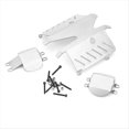 thumbnail image 3 of Kit de Protección de Metal para Chasis de Tarjeta de Protección de Acero Inoxidable para Actualización de Coche RC CC02 Accesorios de Actualización de Coche RC, 3 of 5