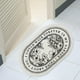 thumbnail image 5 of Alfombra antideslizante para piso Resistente a la transpirabilidad Felpudo Interior Suave y ecológico Alfombra de Lavable a Agarre Óvalo, 5 of 9