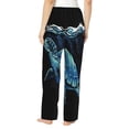 thumbnail image 3 of Fotbe Ocean Turtle Women's Pajama Pants,Sleepwear Pants,Pj Bottoms Drawstring And Pockets-XX-Large, 3 of 9
