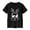 Black 1, variant on MDUKONU Kids Easter Shirt Short Sleeve Tee Tops Easter Toddler Girls Boys Graphic Tee Black 2-3 Years