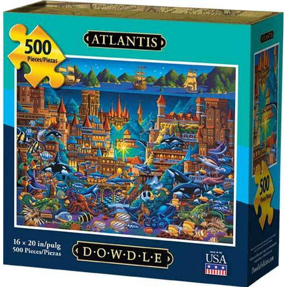 Dowdle Jigsaw Puzzle Atlantis 500 Piece