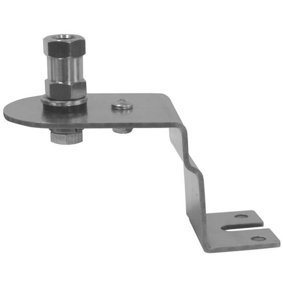 Accessories Unlimited  Stainless Left Side Antenna Fender Mount with 0.38 x 24 in. Lug Stud for 2008-2010 Ford F350  - 2010-2011 F150  - F250 Ford Trucks & 2011 Ford Escape