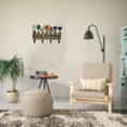 thumbnail image 3 of Ganfancp Colgante de Madera Welcome Wall Hook Welcome To Wall Hanging Decoration Ofertas Del Día Ganchos de Pared de Madera X 1, 3 of 7