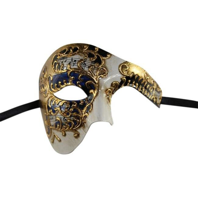 Red Mens Musical Phantom of the Opera Venetian Masquerade Ball Mask 