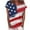 Red womens tops summer, variant on USSUMA Star Stripes Print T-Shirts for Women Trendy Short Sleeve Cute Basic 4th July Patriotic Dressy Blouse Casual Tops Summer Crewneck Women's Tunics Plus Size Shirt 2022