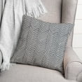 thumbnail image 3 of Creative Products Scribble Chevron Gray 16 x 16 Indoor / Outdoor Pillow, 3 of 9
