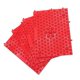 thumbnail image 2 of 4 Pcs Foot Massage Pad Reflex Massage Mat Game Plaything Punish Props Toe Pressure Plate Massage Pad Acupressure Relaxation Mat for Home Outdoor (Red), 2 of 2