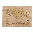 thumbnail image 1 of Álbum de invitados de boda de madera, cuaderno de mensajes para decoración de compromiso de boda, tipo 3, 1 of 10