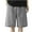 Dark Gray, variant on Summer Mens Shorts, Men's Casual Cargo Shorts Men's Casual Solid Pants Drawstring Waist Athletic Gym Shorts With Pocket, S-5XL