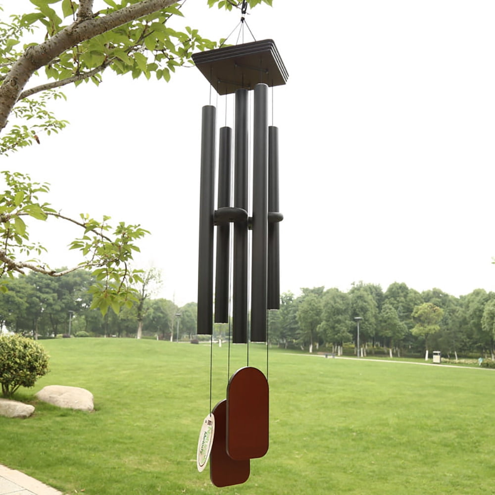 iMeshbean Large 48" Wind chimes Copper Tubes Deep Tone Resonant Bass Sound Church Bell Wind chime US