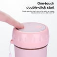 thumbnail image 3 of Portable Electric Juicer Cup USB Rechargeable Multifunctional Fruit Food Processor Vegetable Juice Maker Machine Blender Blue, 3 of 9
