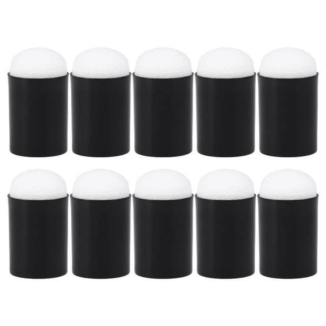 KAKOWELY 10PCS Finger Sponge Daubers Set for Painting Drawing Ink Crafts Chalk,1.18"X0.67"X0.67"