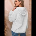 thumbnail image 4 of Sudadera con Capucha para Mujer, Sudadera de Larga, Holgada y con Bolsillos. XL, 4 of 6