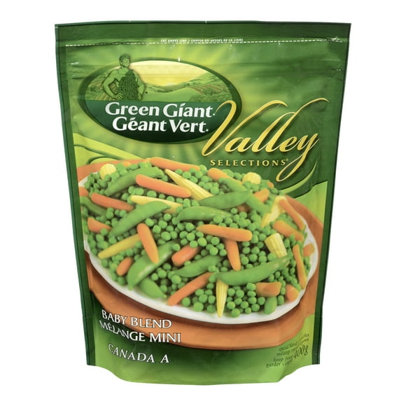 Valley Selections* Baby Blend. Simple Way To Dress Up Dinner. Grown & Packed In Canada., Valley Selections Baby Blend 400GR