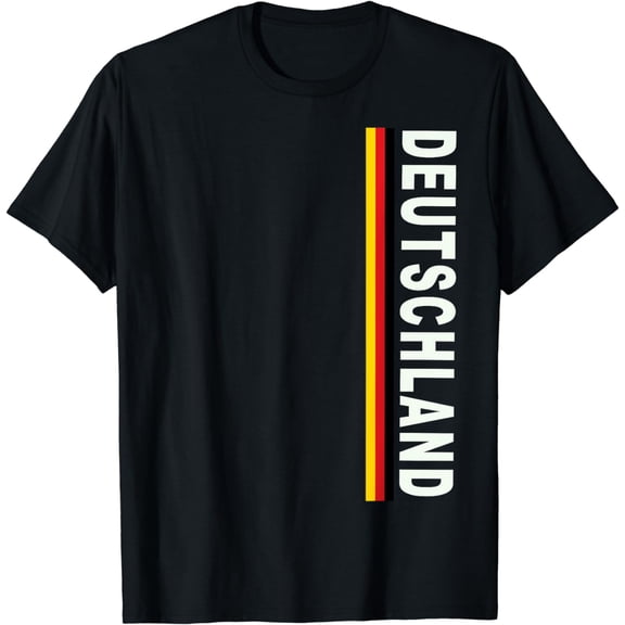 Deutschland Soccer Style Flag T-shirt