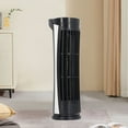 thumbnail image 1 of Ventilador de Mesa Personal, Ventilador de Torre de Viento de Escrito Oscilante de 90 Grados de 10,4 Pulgadas, Ventilador Sin Aspas de 2 Velocidadas, Ventilador de, 1 of 7