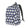 thumbnail image 6 of Easygd Cute Sheep With Star Canvas Backpack: Stylish, Lightweight, and Versatile with Large Capacity and Adjustable Straps –, 6 of 7