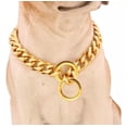 thumbnail image 2 of Pitbull Perro De Acero Inoxidable Y Plata Collar De Cadena D, 2 of 6