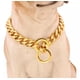 thumbnail image 2 of Pitbull Perro De Acero Inoxidable Y Plata Collar De Cadena D, 2 of 6