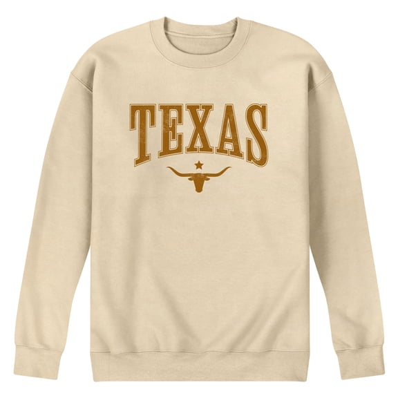 Instant Message - Texas Collegiate - Men's Crew Fleece Sweatshirt