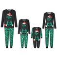 thumbnail image 1 of 2024 Spring and Autumn New Christmas Printed Long Sleeve Parent-child Wear Home Clothes Pajamas-5, 1 of 5