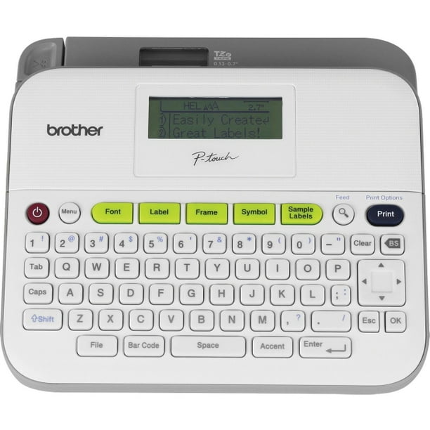 Brother Versatile, EasytoUse Label Maker with Carry Case and Adapter