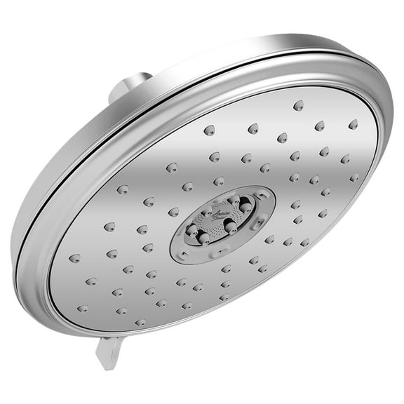 American Standard Spectra Fixed Traditional 7-1/4-Inch 1.8 gpm/6.8 L/min Water-Saving Fixed Showerhead