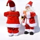 thumbnail image 4 of Kearding Muñeco de Papá Noel eléctrico de Navidad, decoración de moda, juguete para niños, adorno de fiesta, accesorio decorativo para Kits de decoración para fiestas, 4 of 6